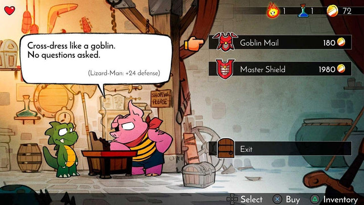 Wonder Boy: The Dragon's Trap