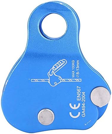 Seilgreifer, Klettersicherung Outdoor Klettern Bergsteigen Abseilen Aluminium Seilgreifer Schutz