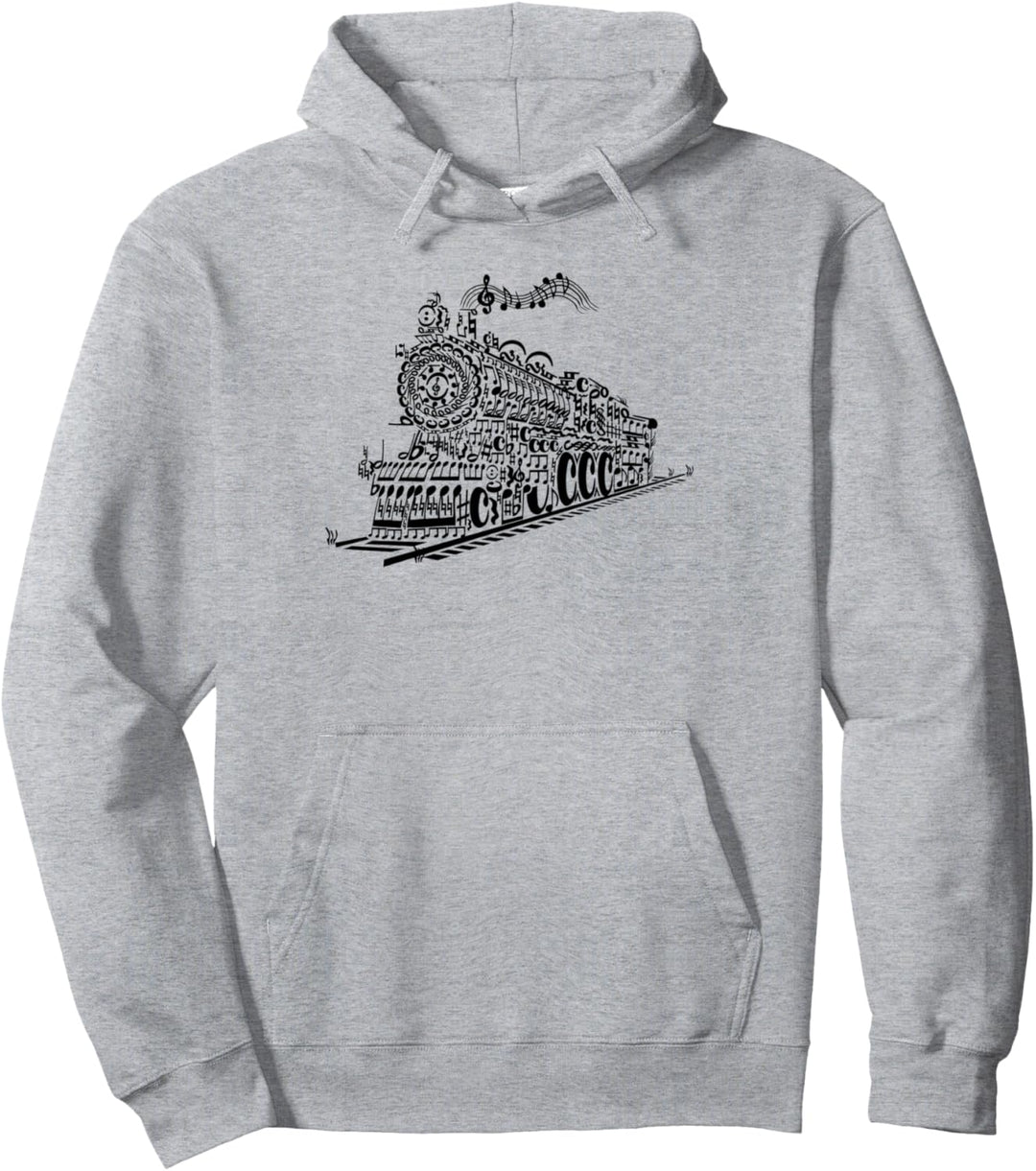 Zug Züge Modelllokomotive Lied Pullover Hoodie