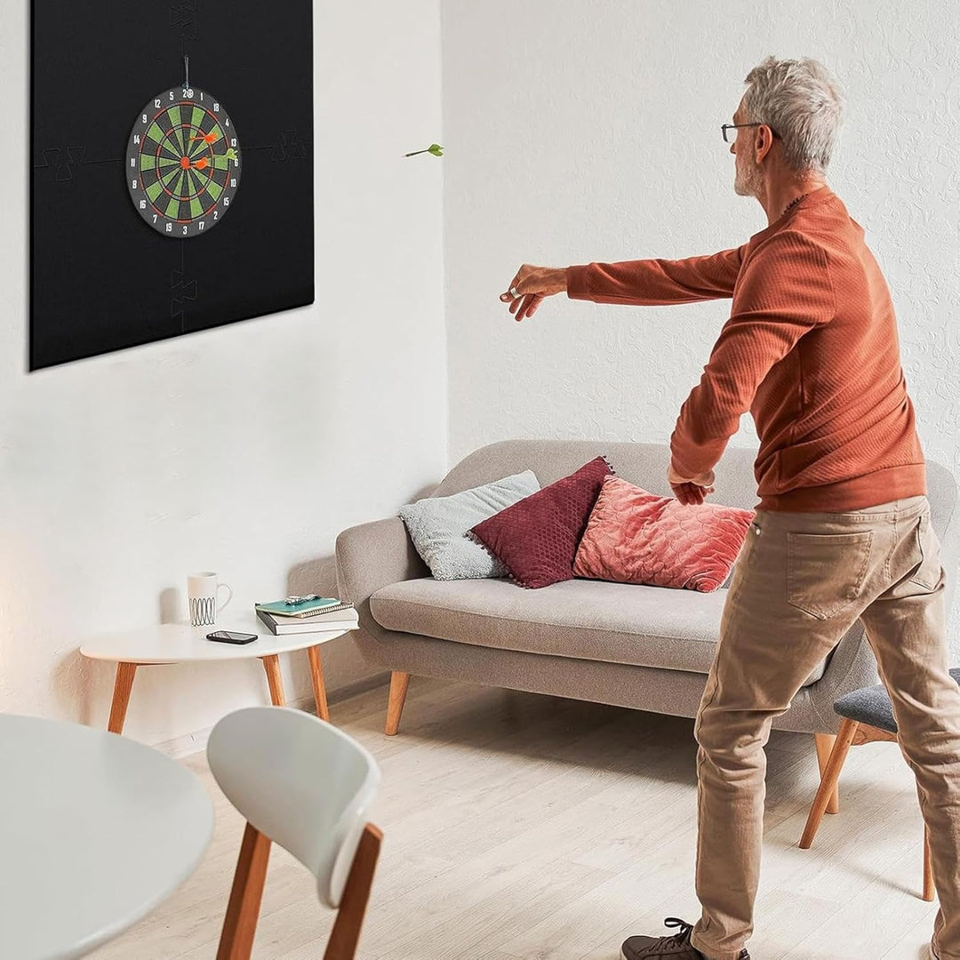 Quadratischer Klimaneutraler Dartring, Surround Für Dartboards Mit Farbauswahl, Schutz Von Wand, Bod