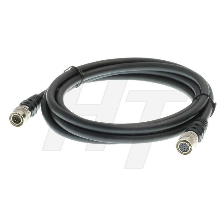 DXC-950 990 Kabel 12 Pin Hirose Stecker auf Buchse für Sony Hitachi CCD Kamera CCXC-12P01N (1 Meter)