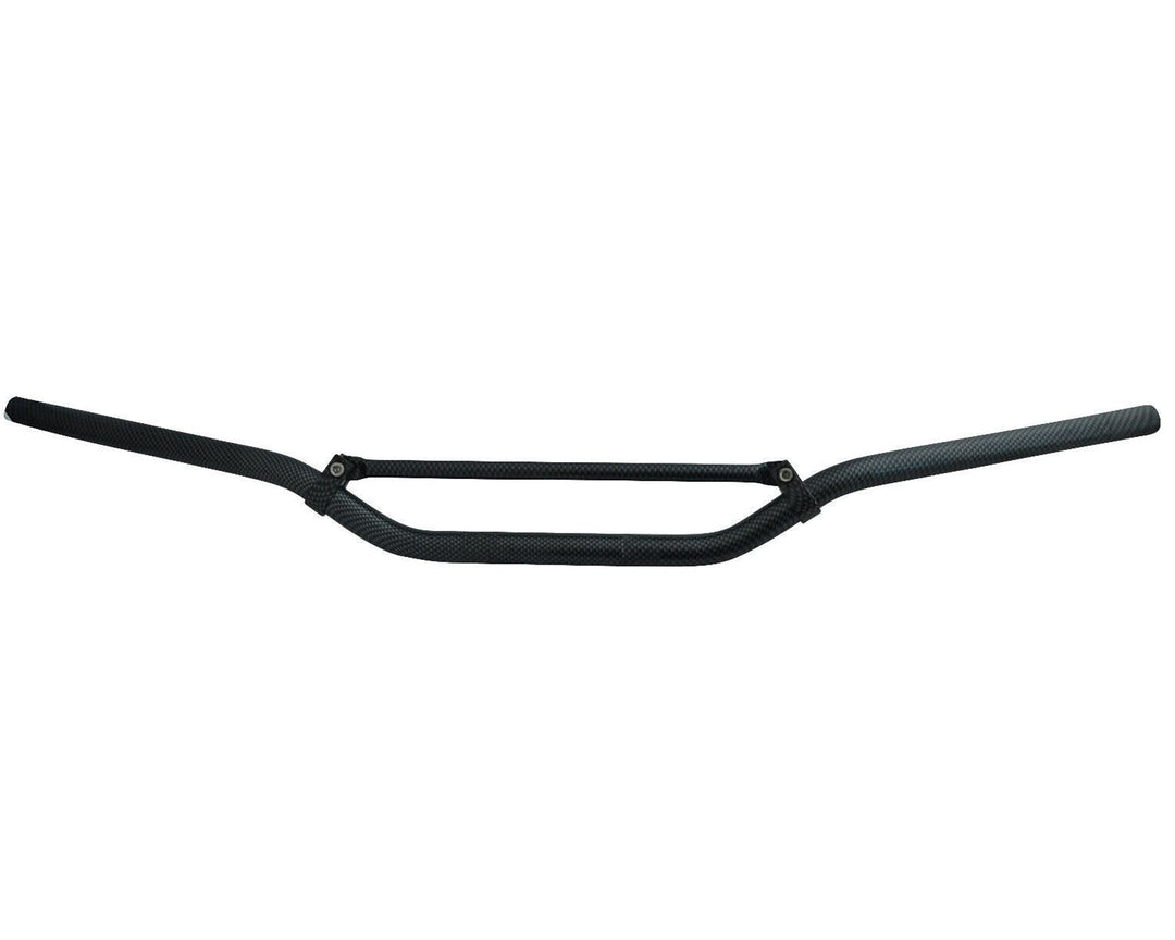 Carbon Optik Motorrad Lenker - Verspannt - 22mm 7/8" Für Motocross Streetfighter Trail Motorrad kohl