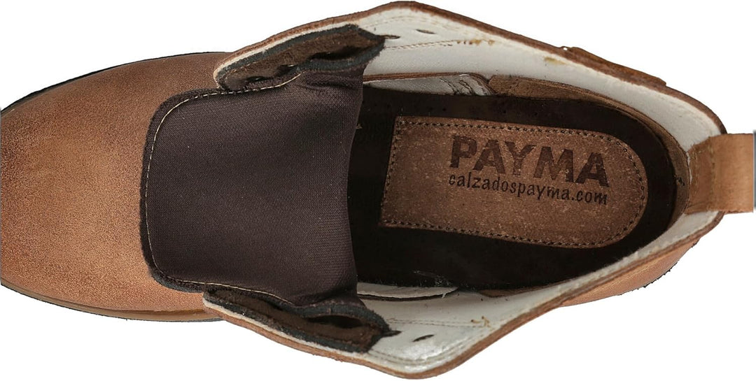 PAYMA - Rustikale Chukka Leder Stiefel für Herren. Safari Boot Schuhe Casual Work Outdoor und Garte