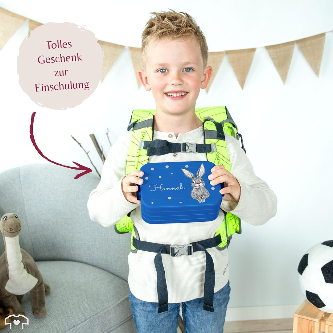 Kinder Bento Box Midi Lunchbox für Mepal Bentobox - Hasen - Süsser Hase I Hasi I Osterhase I Ostern