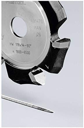 Festool V-Nutfräser HW 118x14-90°/Alu HW 118x14-90° (Alu), HW 118x14-90° (Alu)