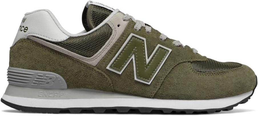 New Balance Men's 574 V2 Evergreen Sneaker 36 EU Olive Night, 36 EU Olive Night