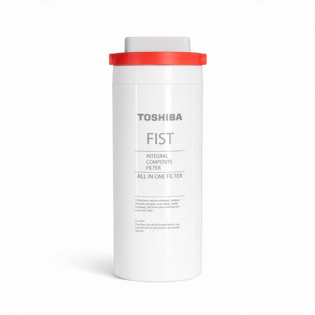 Toshiba Osmoseanlage, Wasserfilter Trinkwasser, Auftisch, Keine Installation, Heisswasserspender, Um
