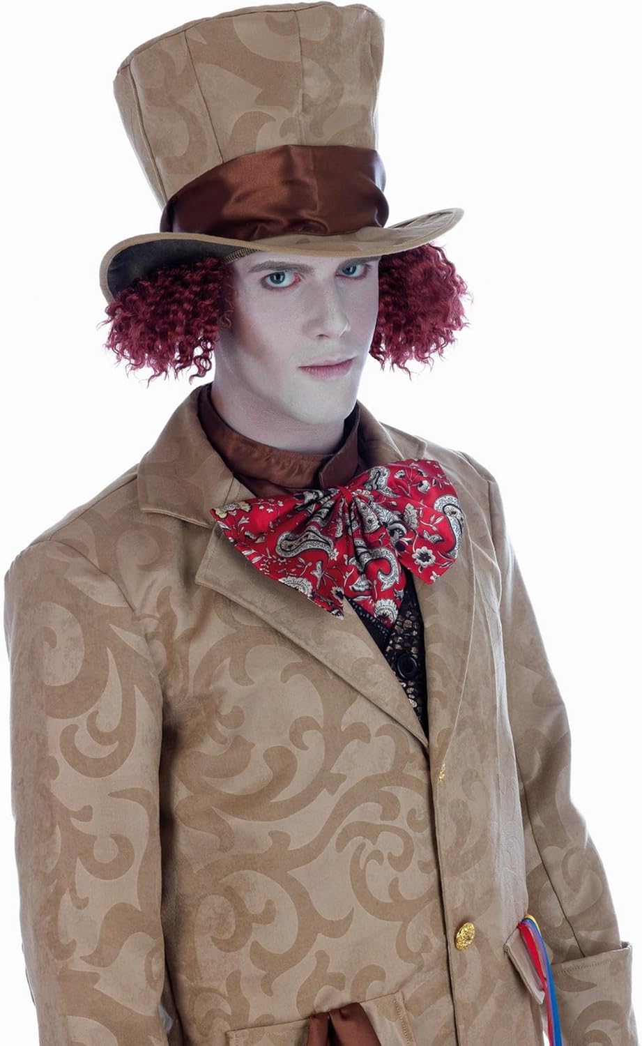 Fun Shack Kostüm Mad Hatter für Herren, Perfekt für Karneval und Fasching, Inklusive Hut und Accesso