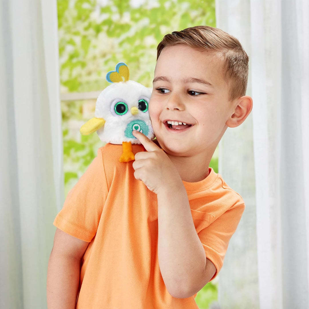 VTech LoLibirds Oscar - Plüschtier mit Aufnahme-Funktion Weiss, Weiss