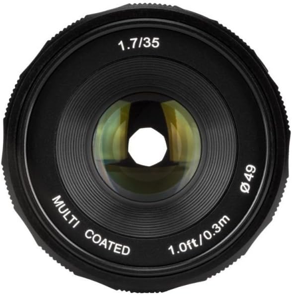 Meike Optics MK 35mm f1.7 Weitwinkel Objektiv, manueller Fokus für Sony E-Mount, für Sony