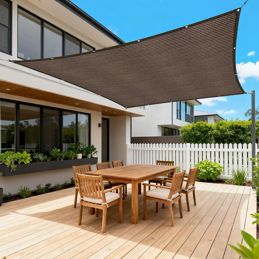 Schattierungsnetz mit ösen - Sonnensegel Garten 2X3m Schattennetz Outdoor Sonnenschutz Schattiernetz