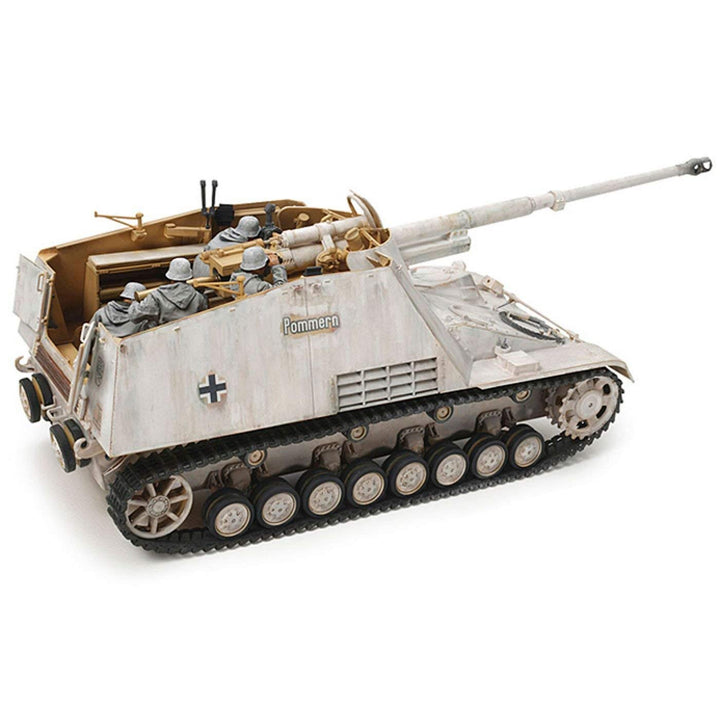 Tamiya 35335 1:35 Deutscher Panzerjäger Nashorn (4), Modellbausatz,Plastikbausatz, Bausatz zum Zusam