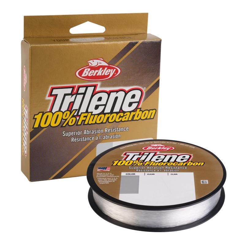 Berkley Trilene 100% Fluorocarbon Angelschnur 0.18mm-2.3kg-150m, 0.18mm-2.3kg-150m