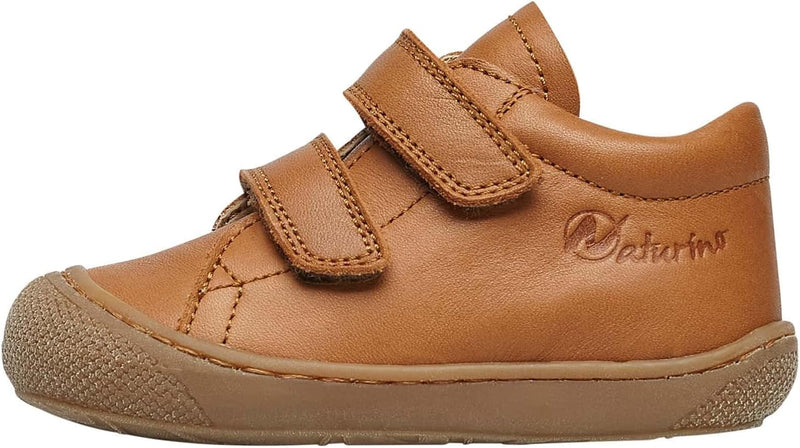 Naturino Cocoon VL-Lauflernschuh aus Nappaleder mit Wollfutter-Cognac 18 EU Cognac, 18 EU Cognac