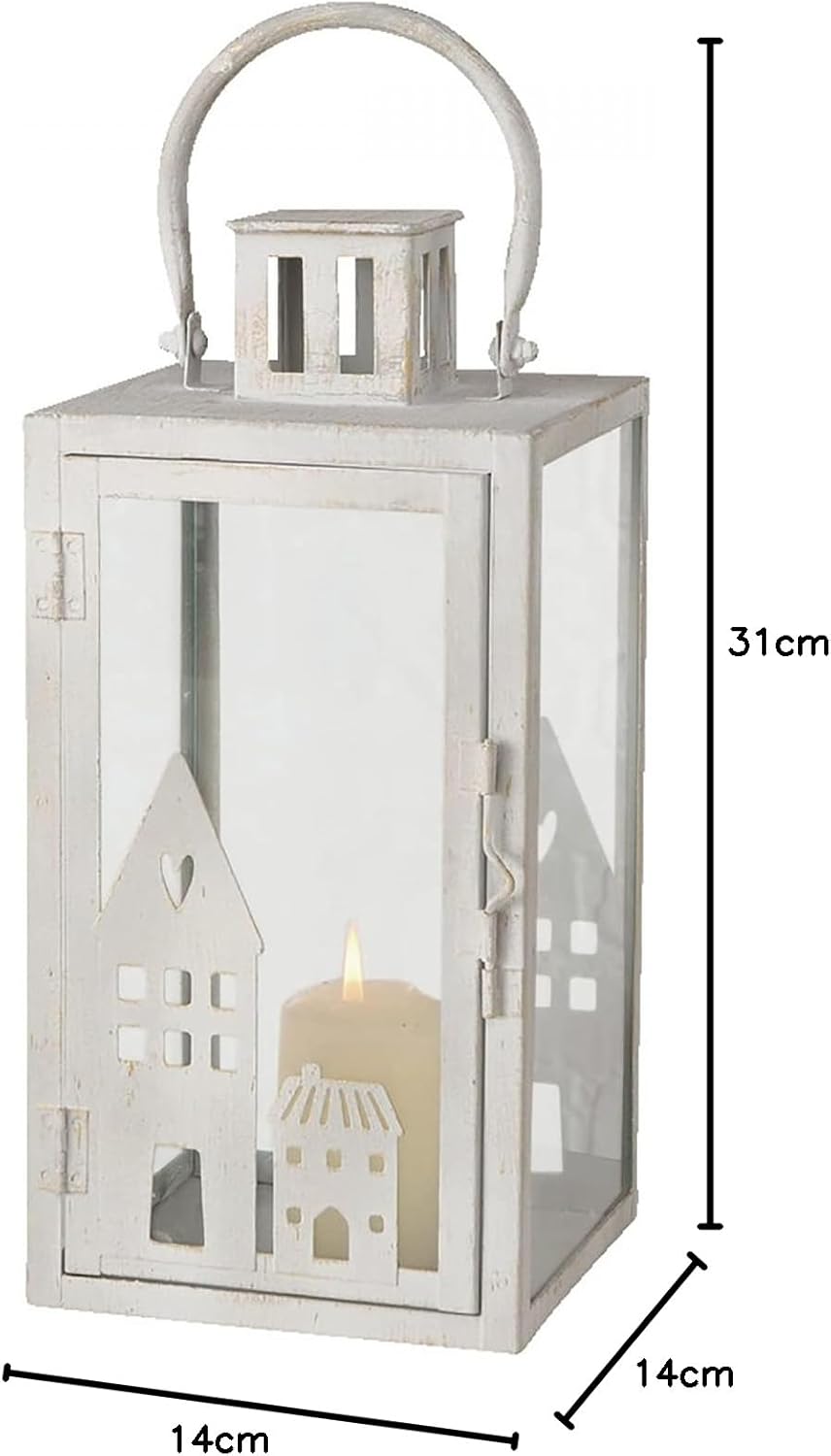 Laterne Homeland mit Gravur für die Hochzeit H 23 oder 31 cm - Laterne zum Einzug - Laterne zum Rich