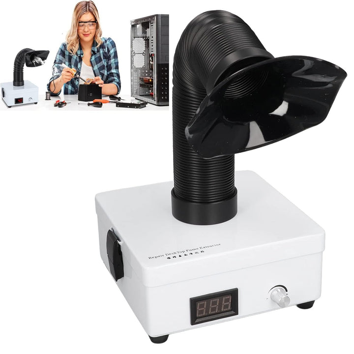 Lötdampf-Absauger Desktop-Rauchabsorber-Entferner für Heimwerker-Lötarbeiten und Telefonreparaturen