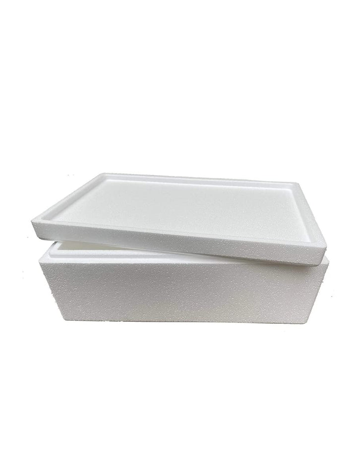 Thermobox, Styroporbox/Eisbox für Essen, Getränke & temperaturempfindliche Ware, Isolierbox aus Styr