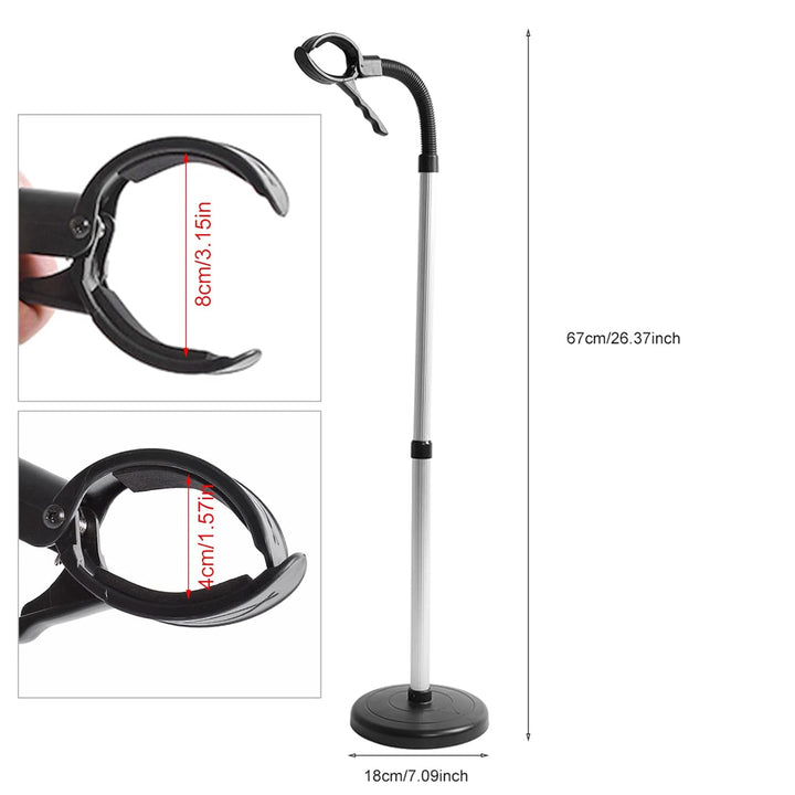 Haartrocknerhalter Haartrockner Stylingständer Haartrocknerhalter Bodenständer Freihändig Höhenverst