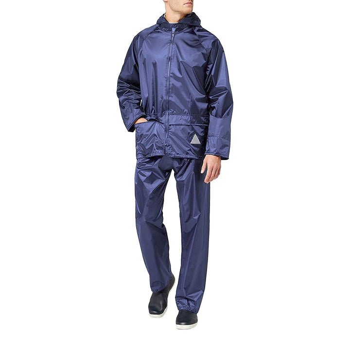 Result Schwerer, wasserdichter Herren-Regenanzug (Jacke und Hosenanzug) XL Königsblau, XL Königsblau