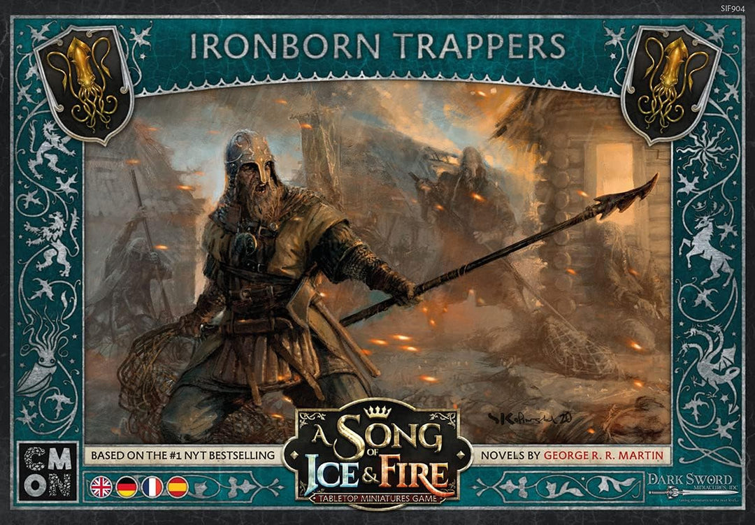 CMON | A Song of Ice & Fire – Fallensteller der Eisenmänner | Erweiterung | Tabletop | 2 Spieler | A