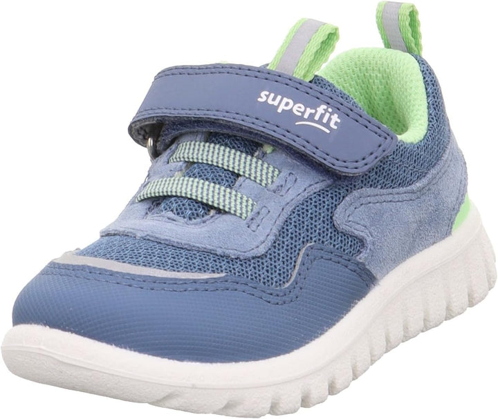 Superfit SPORT7 MINI Sneaker 1-006204 Jungen 20 EU Blau Hellgrün 8000, 20 EU Blau Hellgrün 8000