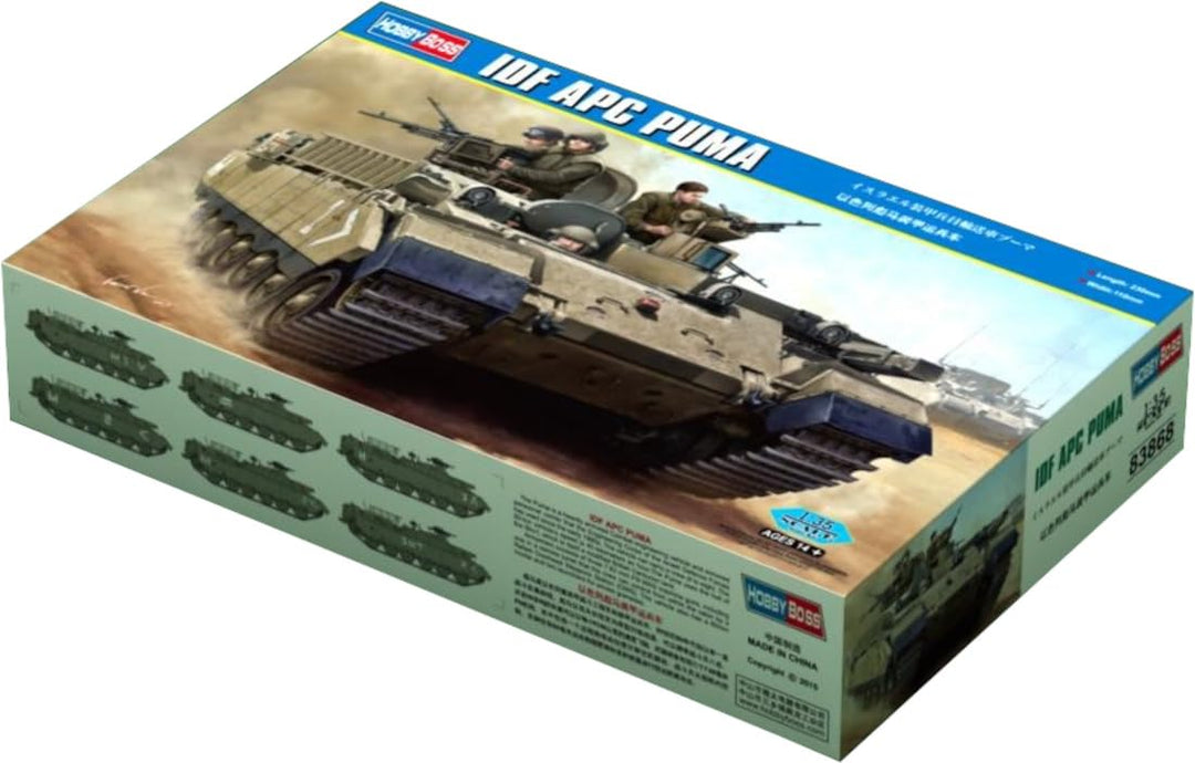 Hobby Boss 83868 - Modellbausatz IDF APC Puma, Mittel
