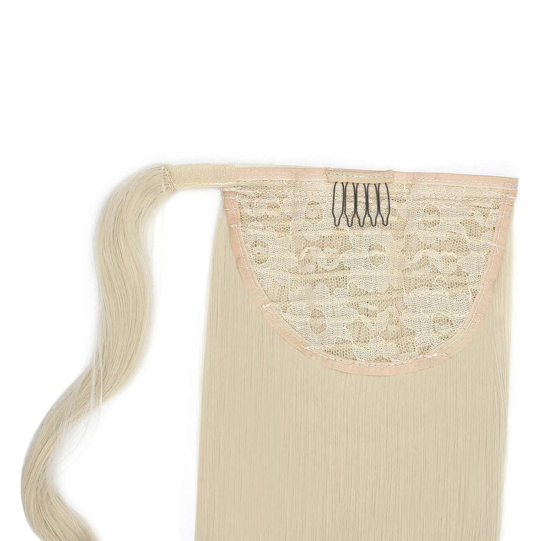 SEGO Lang Pferdeschwanz Haarteil Zopf lockig Clip in Ponytail Haarverlängerung Extension Hair Piece