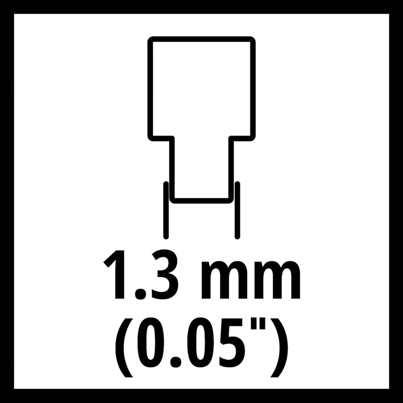 Original Einhell Ersatzkette 40cm (Kettensägen-Zubehör, passend für Elektro-Kettensäge GC-EC 2040, K