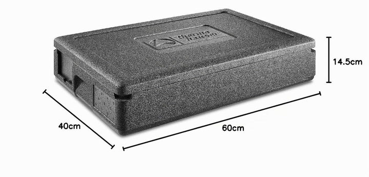 thermohauser EPP-Thermobox GN 1/1 Gastrostar inklusive Deckel - 15 Liter Volumen - 60 x 40 x 14,5 cm