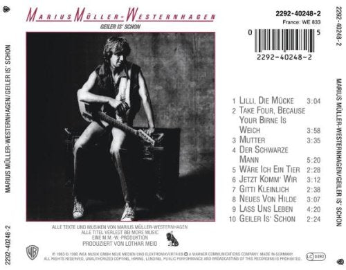 Geiler Is Schon, Audio-CD