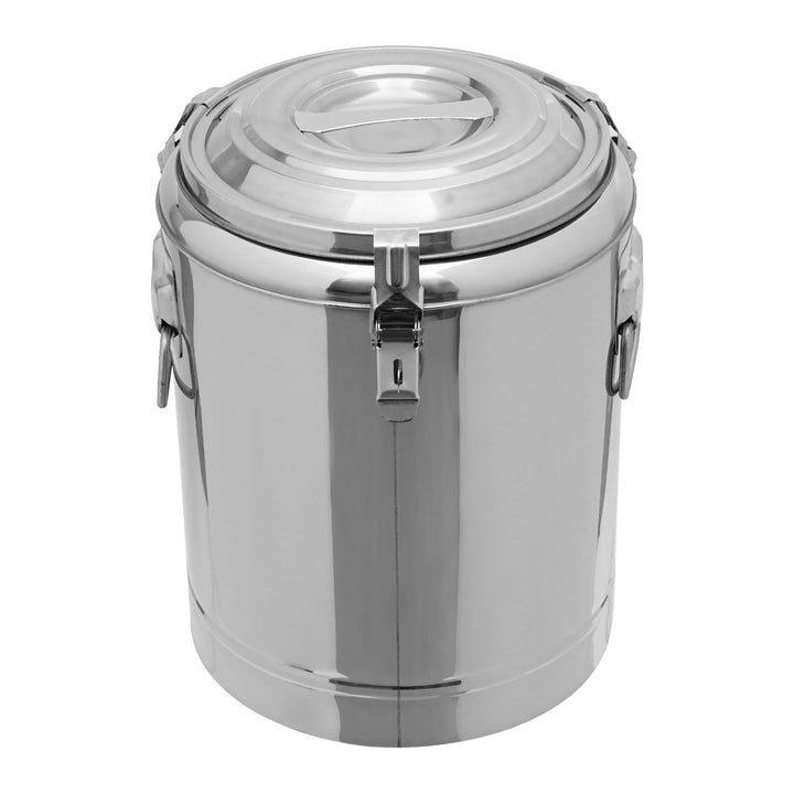 20L Edelstahl Isoliert Eimer, Thermobehälter, Isolierter Eimer, Isolierkanne, Thermobox, Warmhaltebe