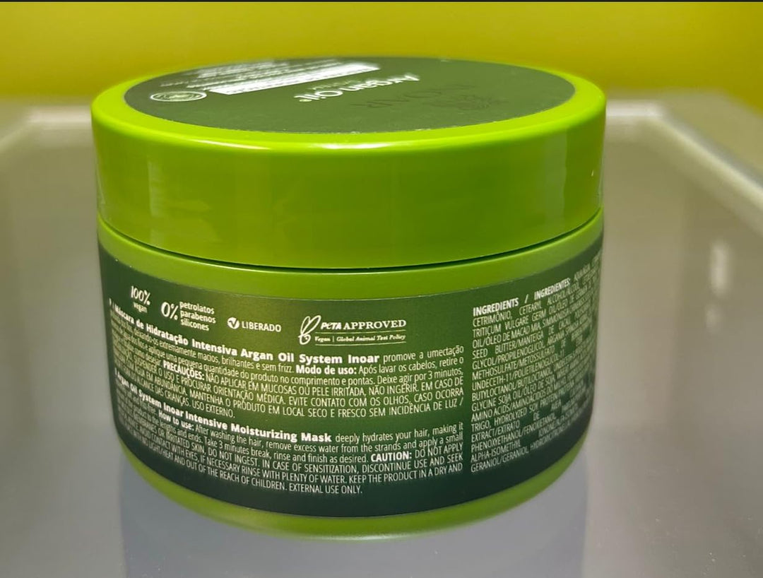 Argan Oil Hair Mask - Argan Oil Hair Treatment - Hair Mask For Damaged Hair