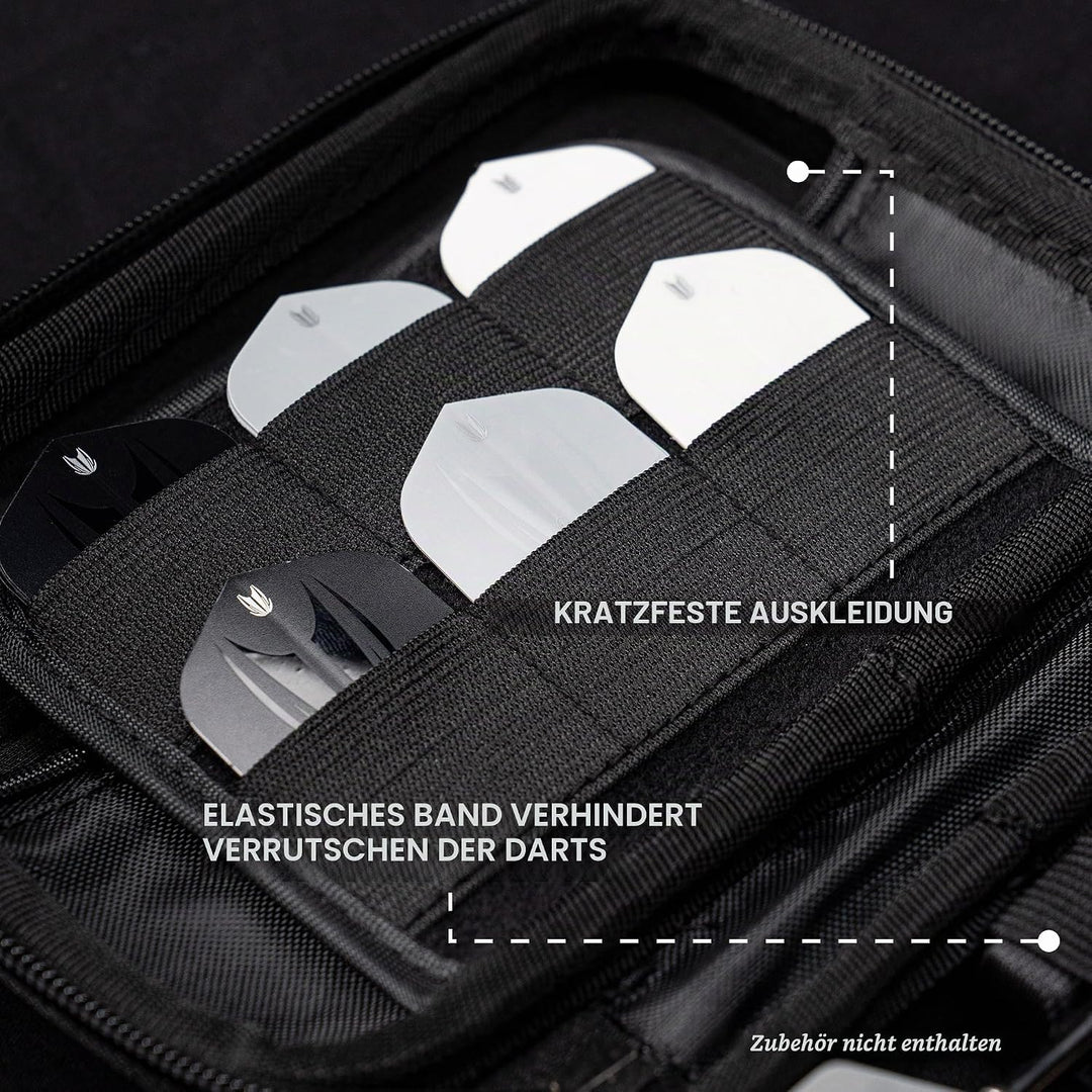 Target Darts Takoma XL Darts Case - Holds x 2 Satz Darts Brieftasche, Rot