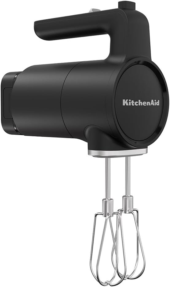 KitchenAid Go 5KHMR762BM Kabelloser Handmixer mit Akku schwarz