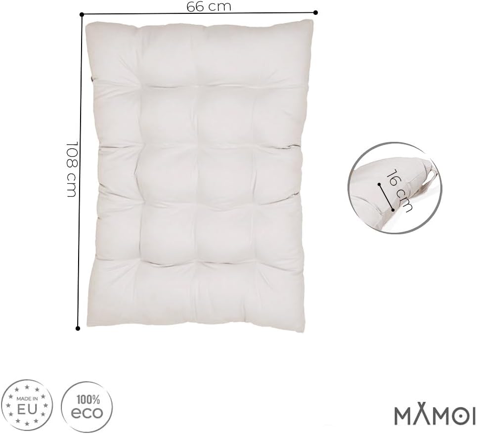 MAMOI® Kletter-Dreieck | Holz Klettergerüst Indoor | Kletterbogen mit Matte | Regenbogenwippe Holz |