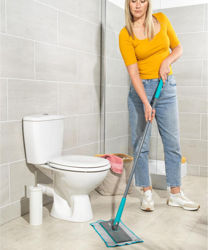 Beldray Anti-Bac Clip-to-Grip Bodenwischer - Grosser Wischkopf, Fliesen/Boden/Fenster/Spiegel, Hygie