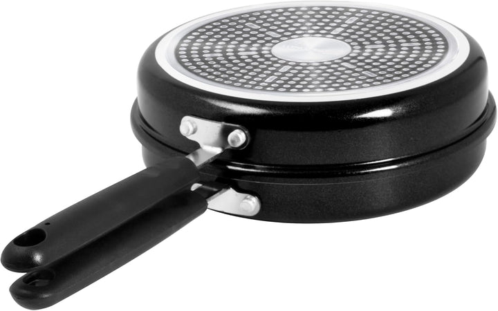 Aeternum, Black Pearl, Hohe Omelette, antihaftbeschichtet, Durchmesser 24 cm, induktionsgeeignet, Al