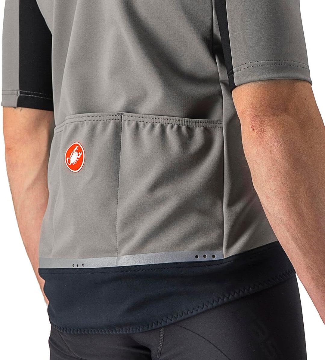 Castelli Herren Gabba Ros 2 Jacket L NICKEL GRAY/TRAVERTINE GRAY