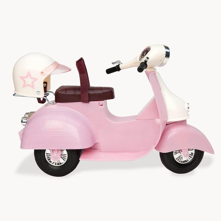 Our Generation – Fahrzeug-Spielset – Rosa & Elfenbein – 46 cm Puppenzubehör – Rollenspiel – Spielzeu