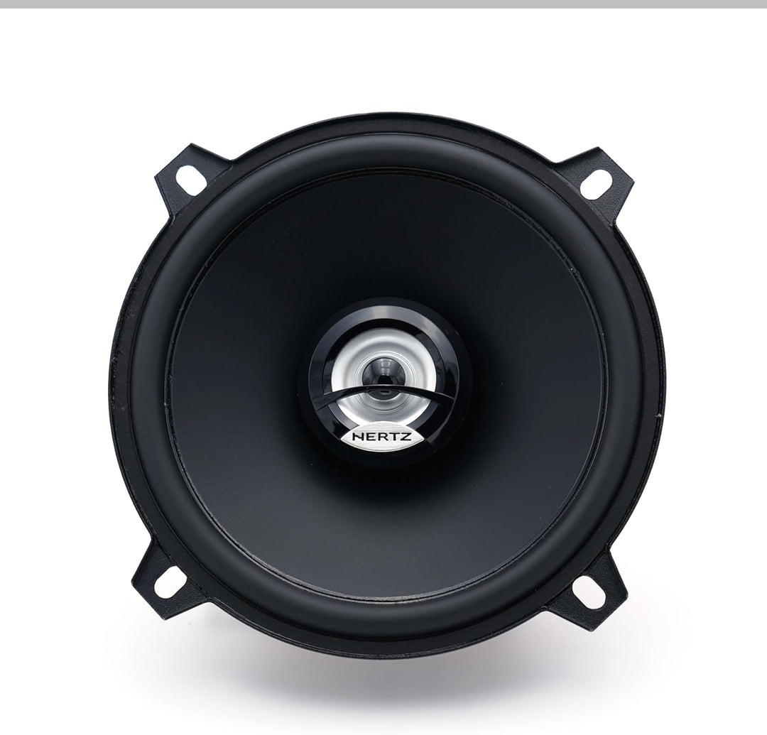 Hertz DCX 130.3 – Koaxiallautsprecher 13cm 2-Wege, 80W max, 4Ohm, 93dB, Papierkonus, PEI-Hochtöner,