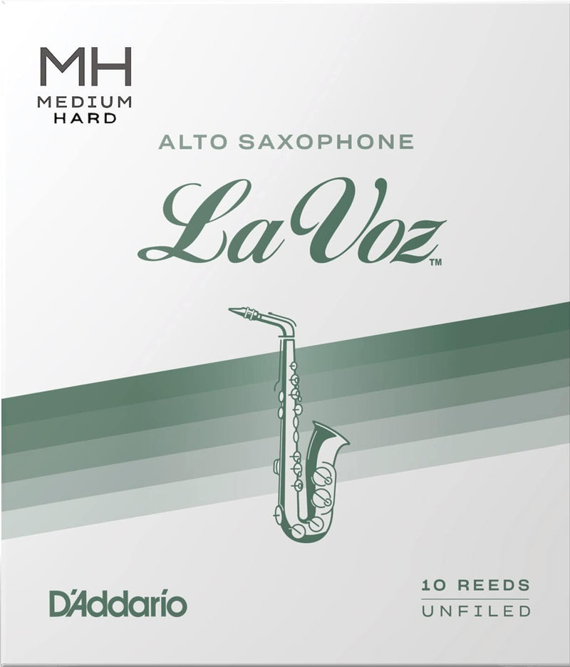 La Voz Blätter für Altsaxophon Stärke Medium-Hard (10 Stück) Alto Medium-Hard, Alto Medium-Hard