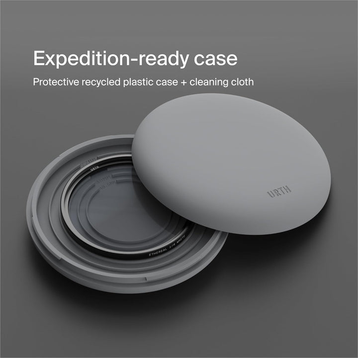 Urth 49 mm Ethereal White Mist ¼ Diffusions-Objektivfilter (Plus) - Kinoeffekt, 20-fache Nanobeschic