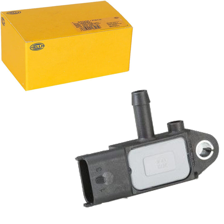 HELLA 6PP 009 409-181 Sensor, Abgasdruck - 3-polig - geschraubt