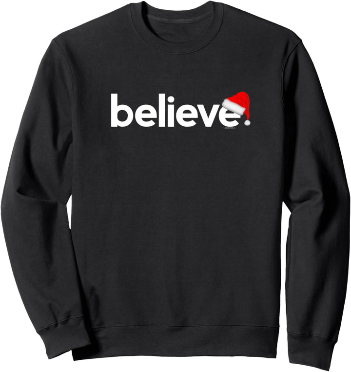 Christmas Shirts for Men Women Kids | Believe Xmas Gift Idea Sweatshirt