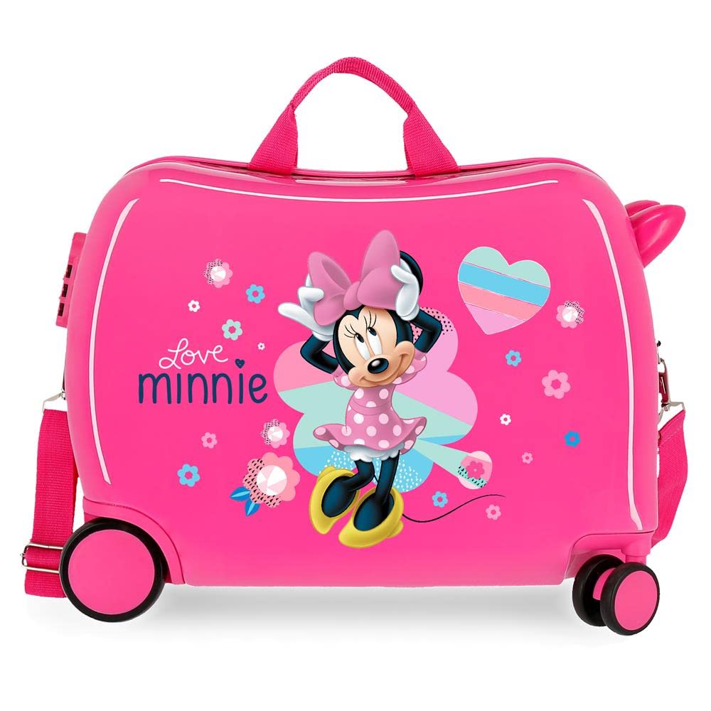 Disney (DIYL9) Love Minnie Infantil, Pink (Rosa), Tailla unica Rosa Kinderkoffer, Rosa Kinderkoffer
