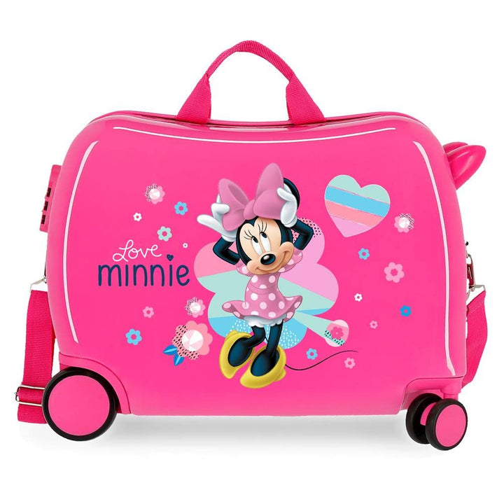 Disney (DIYL9) Love Minnie Infantil, Pink (Rosa), Tailla unica Rosa Kinderkoffer, Rosa Kinderkoffer