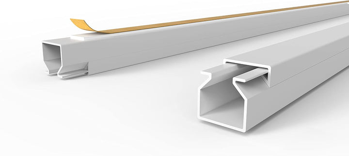 SCOS Smartcosat AVC-020 30m Kabelkanal Weiss Selbstklebend 30x 100cm 12x12mm Deckenkanal bestehend a
