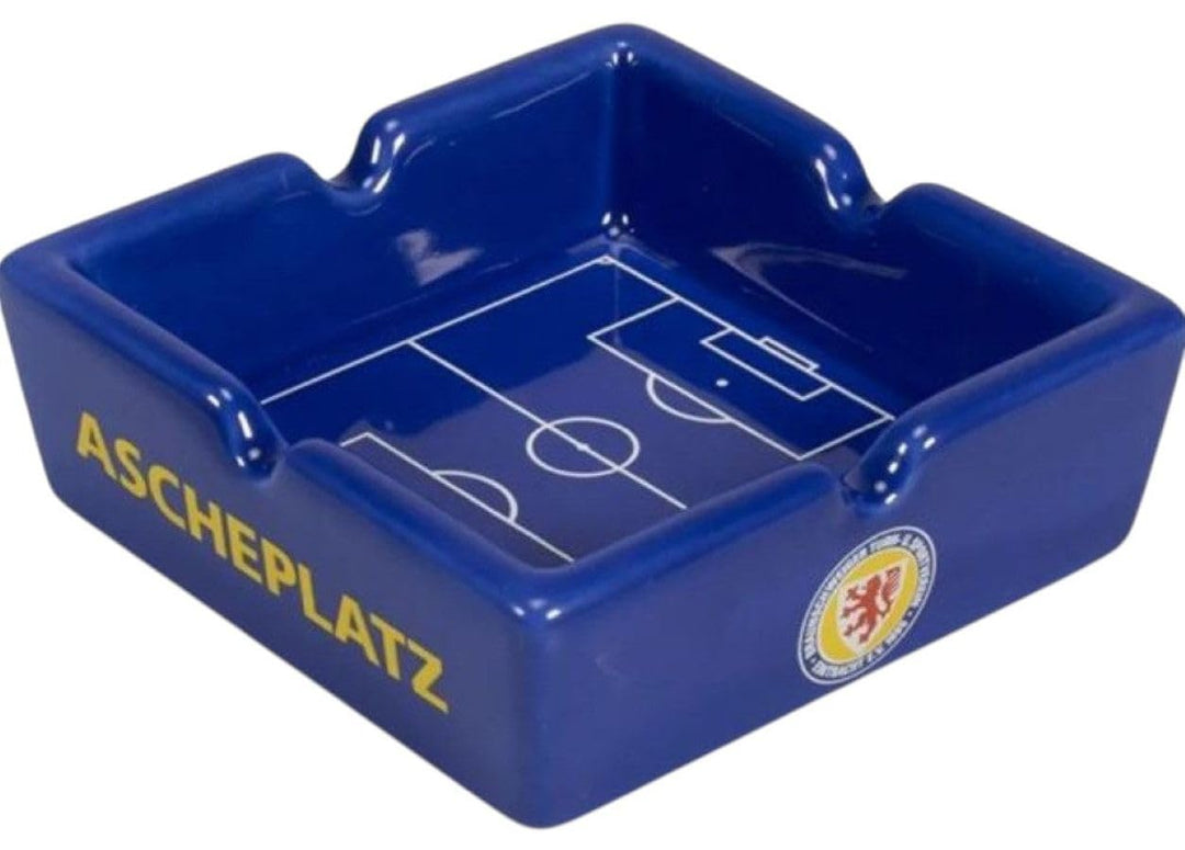 Eintracht Braunschweig Aschenbecher - Ascheplatz - Keramik | eckig | Ascher | BTSV - plus Lesezeiche