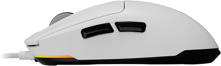 Genesis Krypton 660 Gaming Maus kabelgebunden Weiss, 12000 DPI USB Gaming Mouse, PixArt PAW3327, 49g