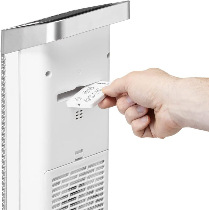 TROTEC Keramik Heizlüfter TFC 25 E – Heizleistung 1800 W / 2500 W – Heizung mit Thermostat, Raumgrös